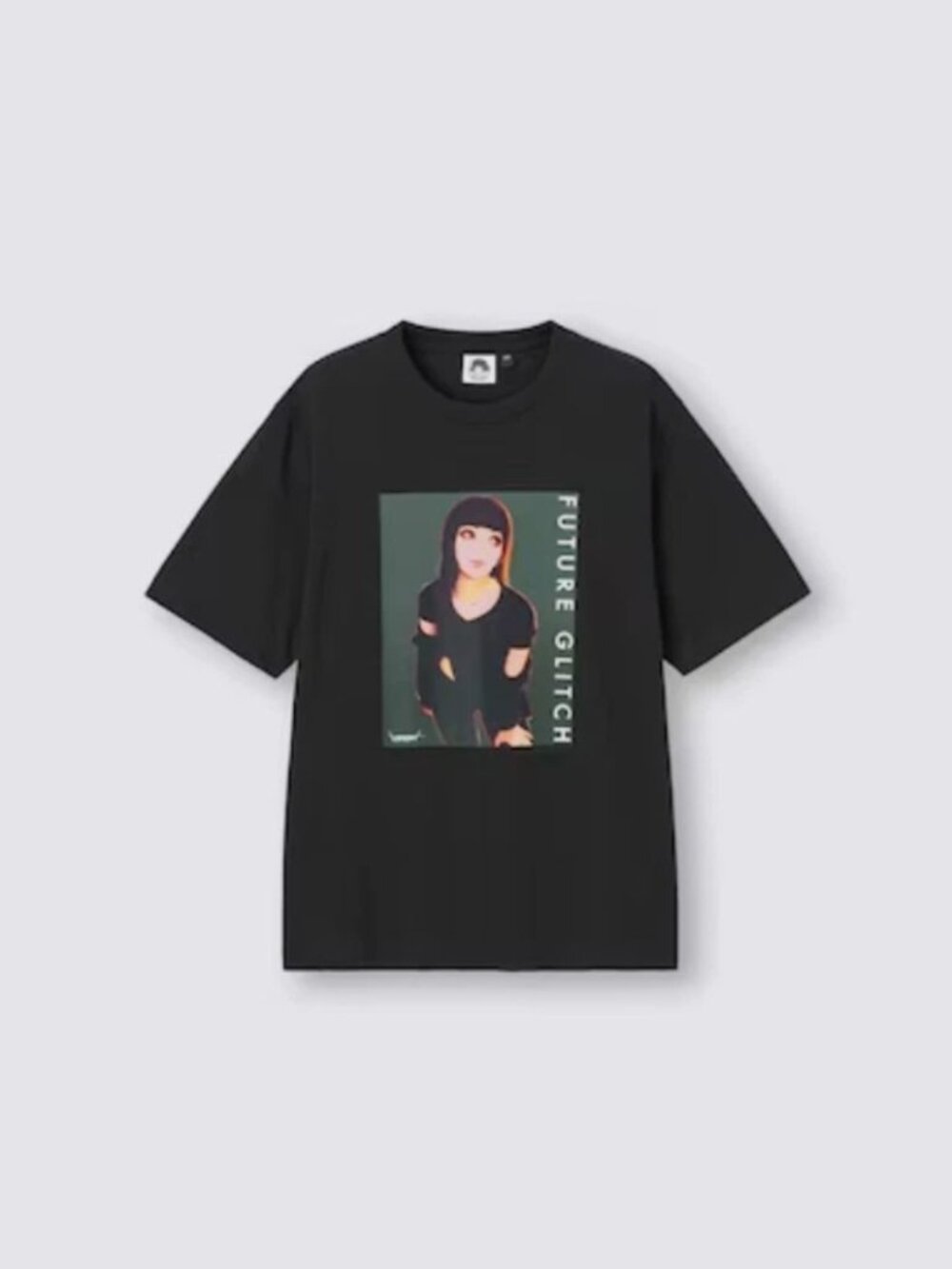 GU Graphic T-Shirt Ilya Kuvshinov Neo Tokyo Girl Cyberpunk Anime Limited Rare